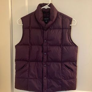Lands’ End Purple Vest